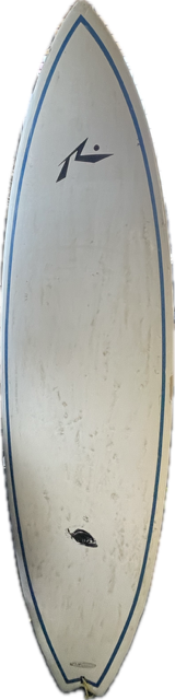 Vist Large View of Product Image Which is Used Rusty Surfboard White 6Ft 10In