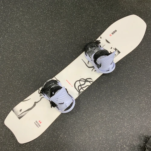 Vist Large View of Product Image Which is Used Ride PSYCHOCANDY Mens Board/Bindings White 146 cm
