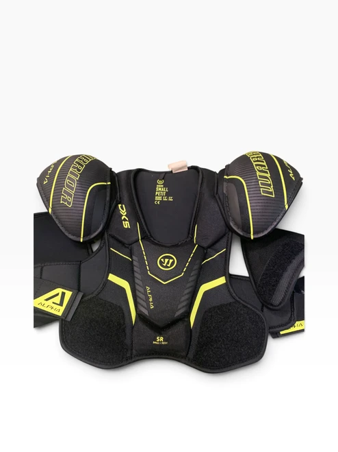 Vist Large View of Product Image Which is Used Warrior ALPHA DX5 Senior Shoulder Pads SM