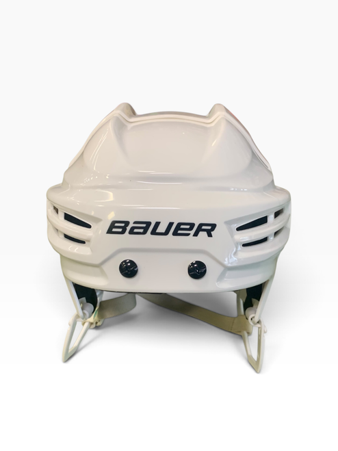 Vist Large View of Product Image Which is Used Bauer IMS 5.0 Hockey Helmet Only White MD