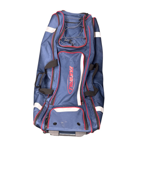 Vist Large View of Product Image Which is Used FANWOLI ROLLING BAG BB/SB Player Wheeled Bag Navy Blue