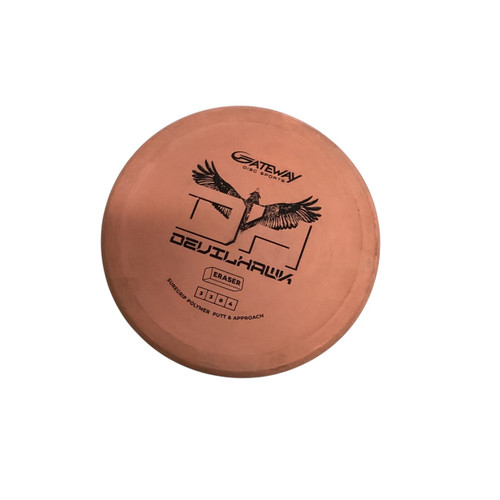 Vist Large View of Product Image Which is Used Gateway DEVILHAWK Disc Golf Putter Copper