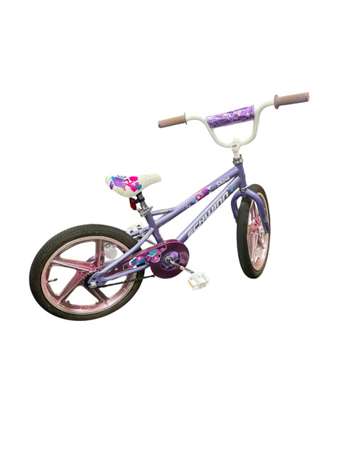Vist Large View of Product Image Which is Used Schwinn SHINE Cruiser Bike Girls Purple 18"