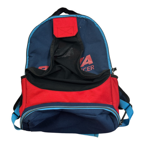 Vist Large View of Product Image Which is Used Brava Soccer Player Bag Navy Blue