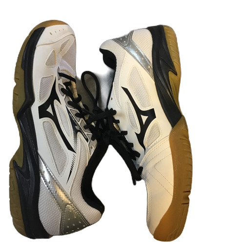 Vist Large View of Product Image Which is Used Mizuno 430270.0090 VB Shoes Adult White Senior 8.5