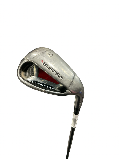 Vist Large View of Product Image Which is Used Taylormade BURNER SUPERLAUNCH SW Golf Wedge Mens RH Sand Wedge