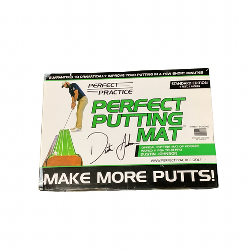 Vist Large View of Product Image Which is Used PERFECT PRACTICE PUTTING MAT Putting Aid