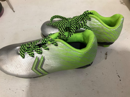 Vist Large View of Product Image Which is Used Soccer Cleats Green Youth 08.0