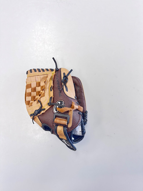 Vist Large View of Product Image Which is Used Rawlings PLAYMAKER SERIES BB/SB Glove RH Throw Brown 10 1/2"