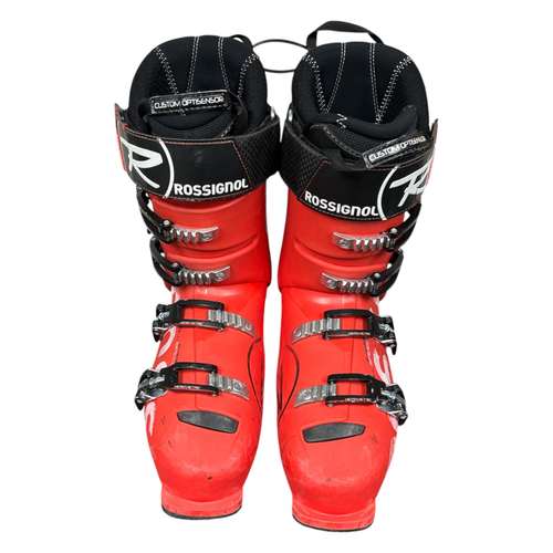 Vist Large View of Product Image Which is Used Rossignol ALL SPEED Mens Down Hill Ski Boot Orange 265 MP