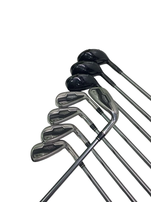 Vist Large View of Product Image Which is Used Adams Golf IDEA TECH HYBRID V4 Mens Iron Set RH 4I-GW/AW