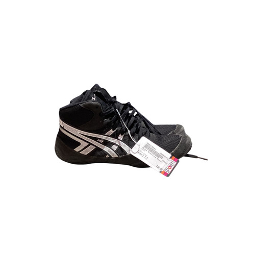 Vist Large View of Product Image Which is Used Asics Wrestling Shoes Black Senior 7.5