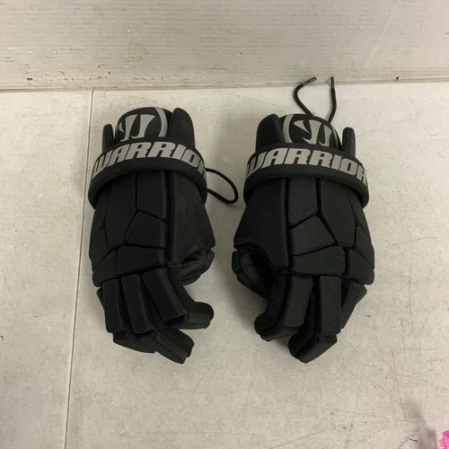 Vist Large View of Product Image Which is Used Warrior BURN NEXT Lacrosse Gloves Mens Black LG