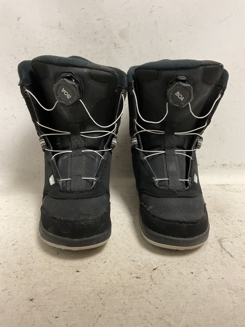 Vist Large View of Product Image Which is Used Head JR BOA Boys Snowboard Boots Black Junior 04.5