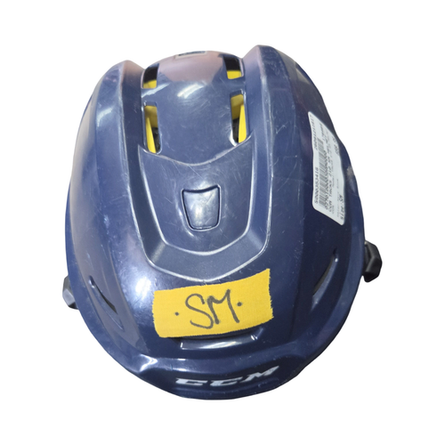 Vist Large View of Product Image Which is Used CCM TACKS 210 SM HELMET Hockey Helmet Only Navy Blue SM