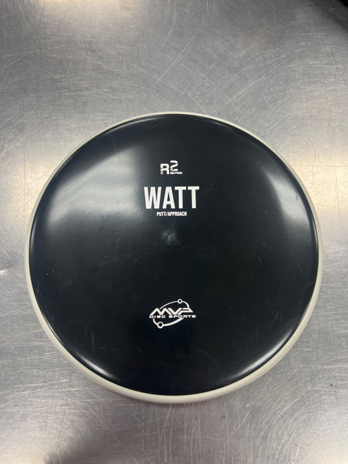 Vist Large View of Product Image Which is Used MVP R2 NEUTRON WATT Disc Golf Putter Black