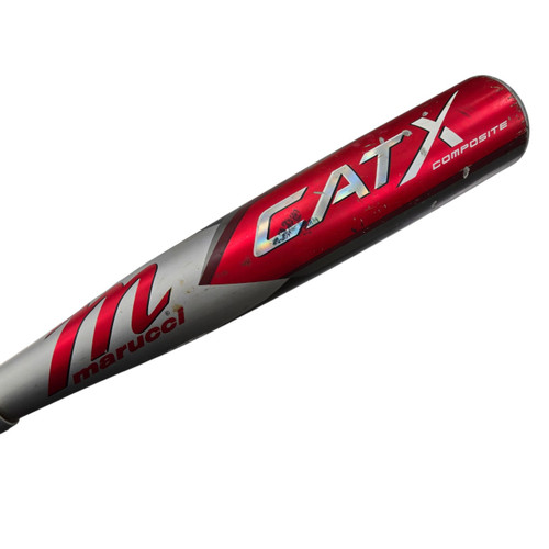 Vist Large View of Product Image Which is Used Marucci CAT X COMPOSITE BB/SB USSSA 2 3/4 Bat 29"