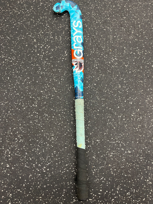 Vist Large View of Product Image Which is Used Grays Field Hockey JNR AFTERSHOCK FH Complete Stick Royal Blue 28"
