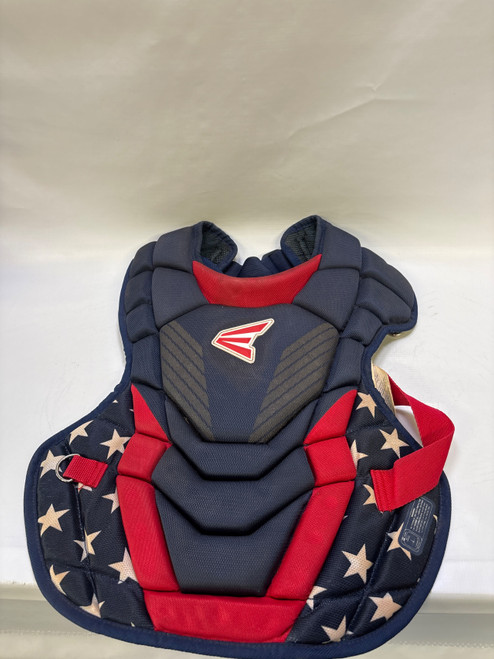 Vist Large View of Product Image Which is Used Easton EASTEN CHEST PROTECTER Catchers Chest Protector Navy Blue Youth