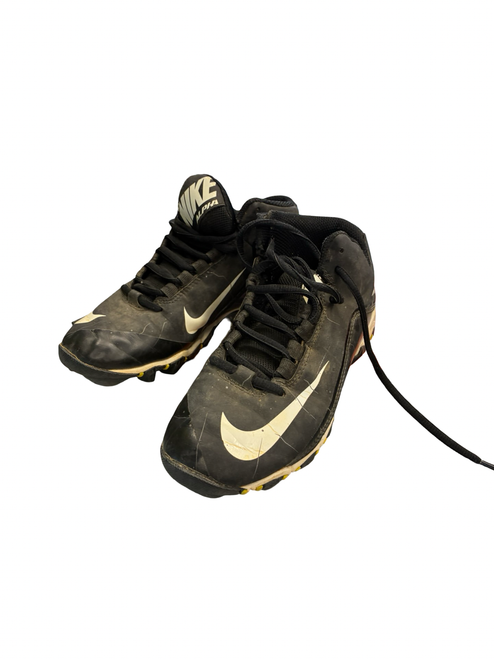 Vist Large View of Product Image Which is Used Nike ALPHA BB/SB Cleats Black Junior 02