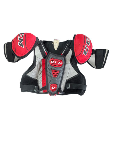 Vist Large View of Product Image Which is Used CCM U+08 Senior Shoulder Pads XL