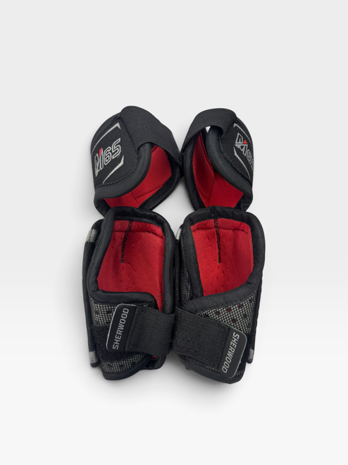 Vist Large View of Product Image Which is Used Sher-wood M65 Youth Elbow Pads LG