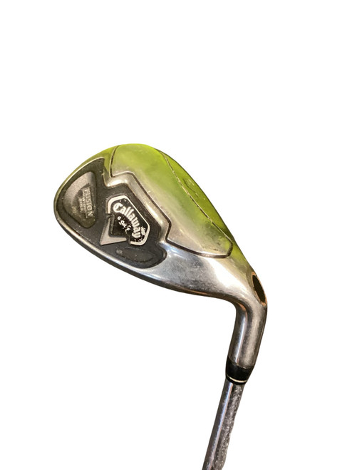 Vist Large View of Product Image Which is Used Callaway FUSION WIDE SOLE Golf Wedge Mens RH Sand Wedge