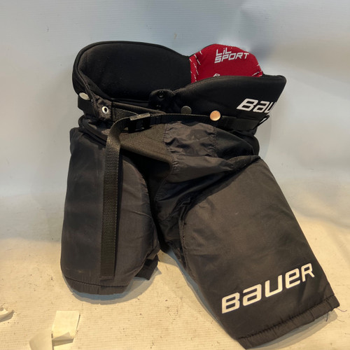 Vist Large View of Product Image Which is Used Bauer LIL SPORT Junior Pant Black LG