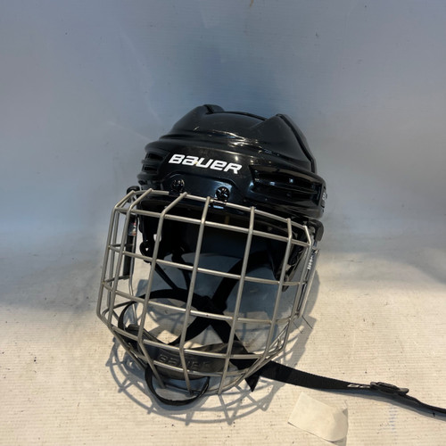 Vist Large View of Product Image Which is Used Bauer IMS 5.0 Helmet Cage Combo Black MD