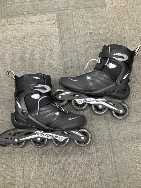Vist Large View of Product Image Which is Used Rollerblade ZETRABLADE Senior Rec Fitness Skates Black Senior 10