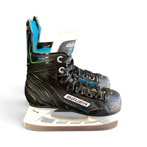 Vist Large View of Product Image Which is Used Bauer XLP Youth Hockey Skate Youth 11.0