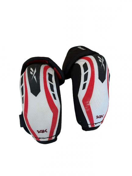 Vist Large View of Product Image Which is Used Reebok 14K Junior Elbow Pads LG