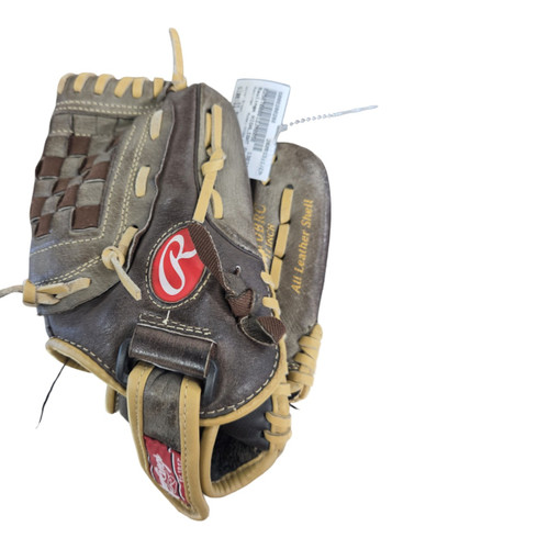 Vist Large View of Product Image Which is Used Rawlings HIGHLIGHT GLOVE 11 BB/SB Glove RH Throw Brown 11"