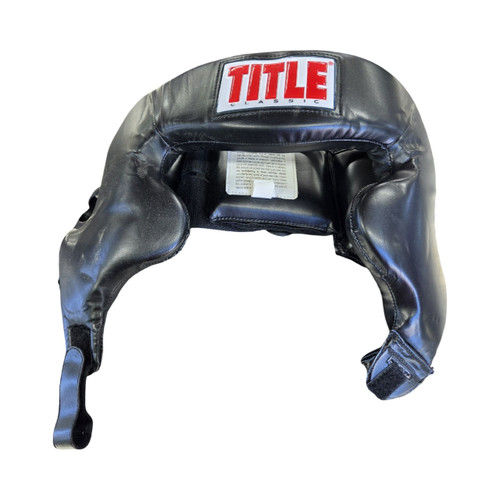 Vist Large View of Product Image Which is Used Title BOXING HEADGEAR Boxing Headgear Black