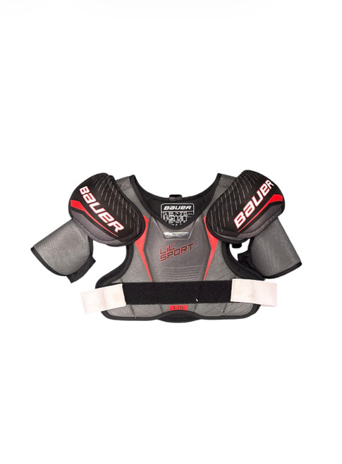 Vist Large View of Product Image Which is Used Bauer BAUER SHOULDER PADS Junior Shoulder Pads LG