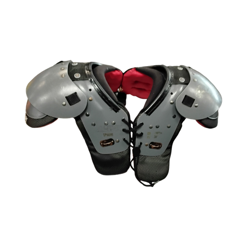 Vist Large View of Product Image Which is Used All-Star SP80M FB Shoulder Pads Grey MD