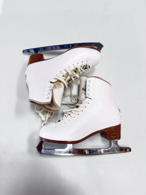 Vist Large View of Product Image Which is Used Jackson EXCEL WomensFigure Skate White Senior 8
