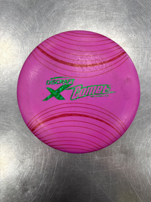Vist Large View of Product Image Which is Used Discraft X COMET Disc Golf Mid Range None