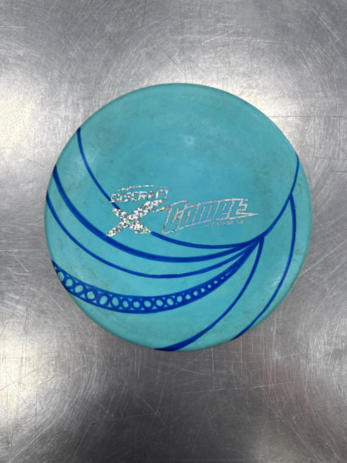 Vist Large View of Product Image Which is Used Discraft X COMET Disc Golf Mid Range None
