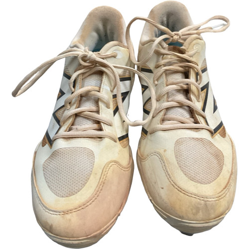 Vist Large View of Product Image Which is Used New Balance FRESH FOAM 3000V7 BB/SB Cleats White Senior 10