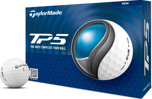 Vist Large View of Product Image Which is New Taylormade TP5 12 Pack Dozen - Golf Balls