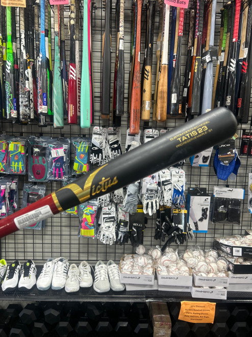 Vist Large View of Product Image Which is Used Victus TATIS 23 BB/SB Wood Bat 31"