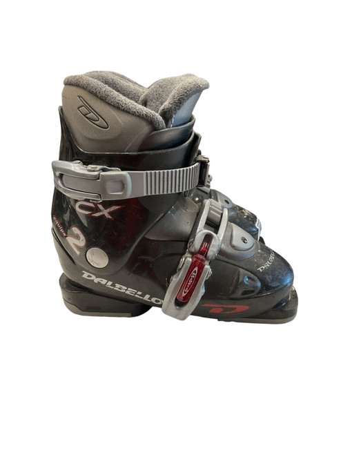 Vist Large View of Product Image Which is Used Dalbello CX EQUIPE 2 SZ 19.5 Boys DH Ski Boot Black 195 MP - Y13