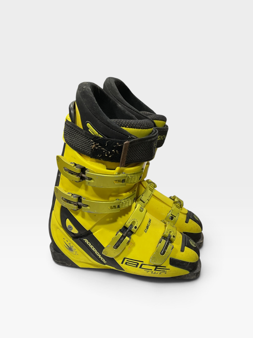 Vist Large View of Product Image Which is Used Rossignol COCHPIT Mens DH Ski Boot Yellow 275 MP - M09.5 - W10.5