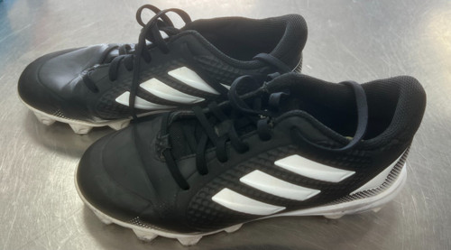 Vist Large View of Product Image Which is Used Adidas PURE HUSTLE BB/SB Cleats Black Junior 05