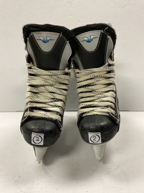 Vist Large View of Product Image Which is Used CCM VECTOR 03 Junior Hockey Skate Grey Junior 02