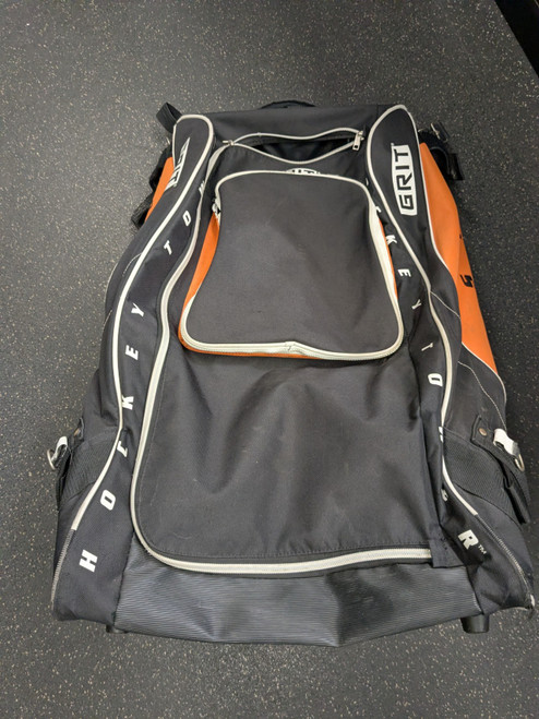 Vist Large View of Product Image Which is Used Grit Sr Hockey Wheeled Orange