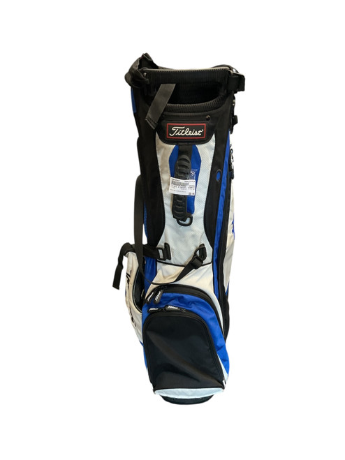 Vist Large View of Product Image Which is Used Titleist 4 CAVITY  STAND BAG Mens Stand Bag White/Black/Royal