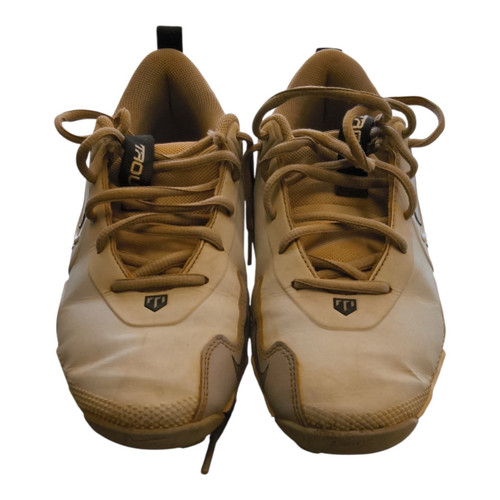 Vist Large View of Product Image Which is Used Nike BASEBALL CLEATS BB/SB Cleats White Junior 04.5
