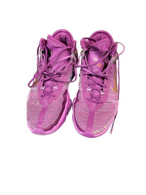 Vist Large View of Product Image Which is Used Nike GT JUMP Basketball Shoes W Purple Senior 8.5
